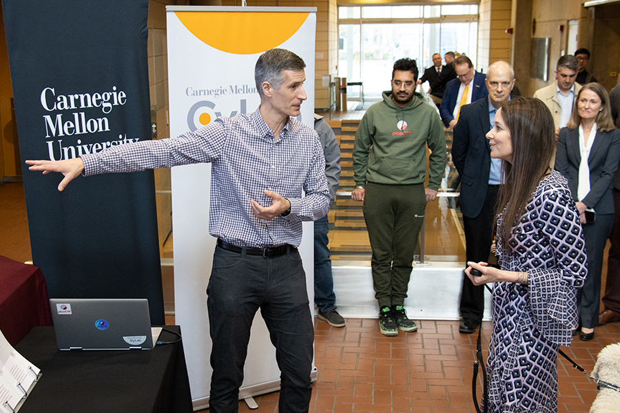 Professor Lujo Bauer discusses CyLab's Future Enterprise Security Initiative with CISA Director Jen Easterly