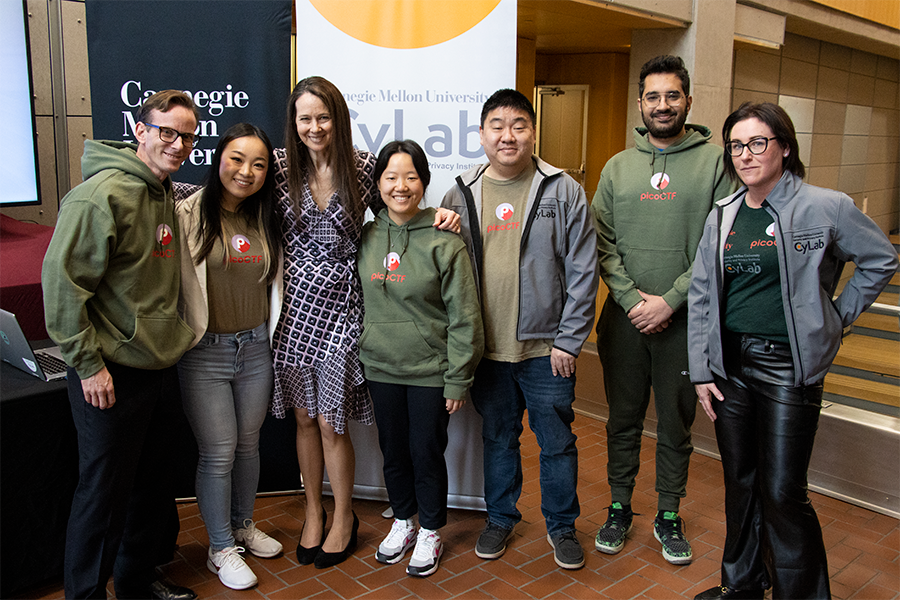 Director Easterly meets with picoCTF faculty, staff, and student ambassadors.