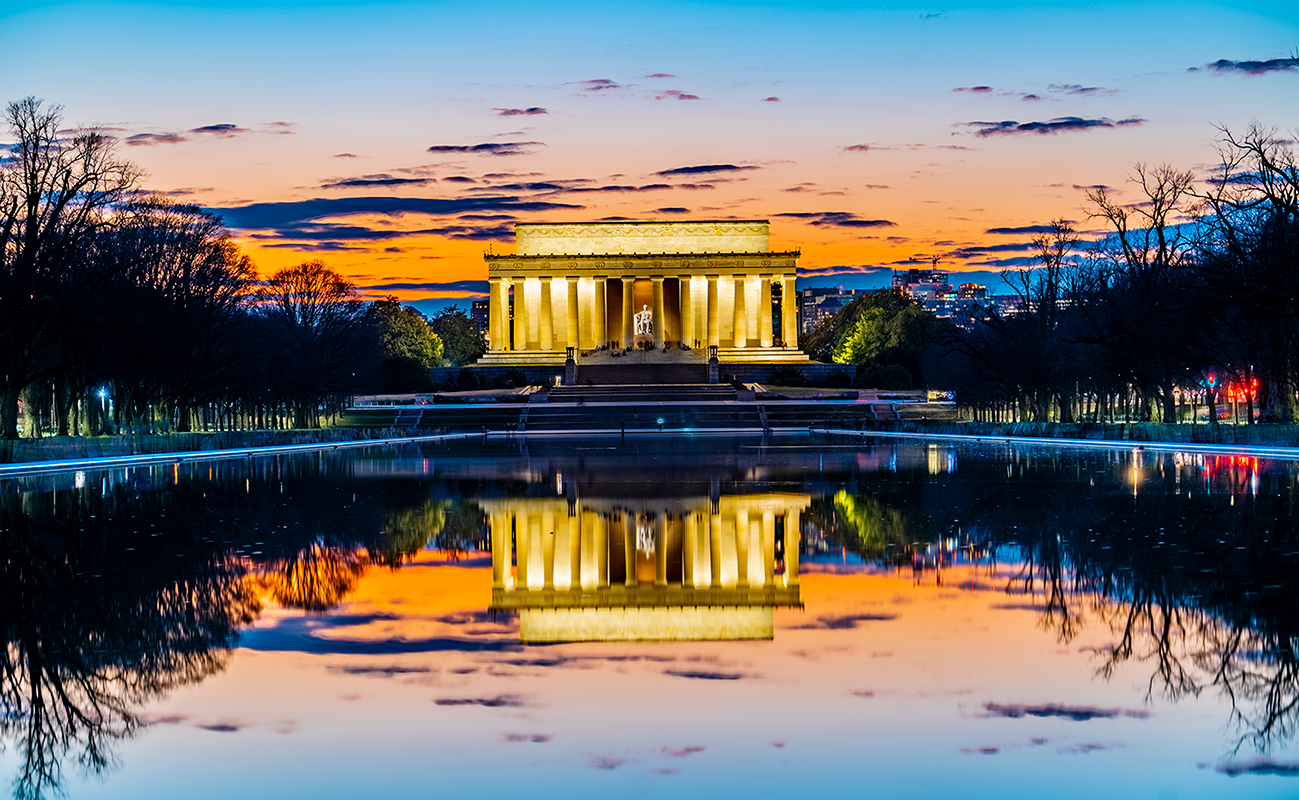 Image of the Lincoln Memorial in Washington, D.C.