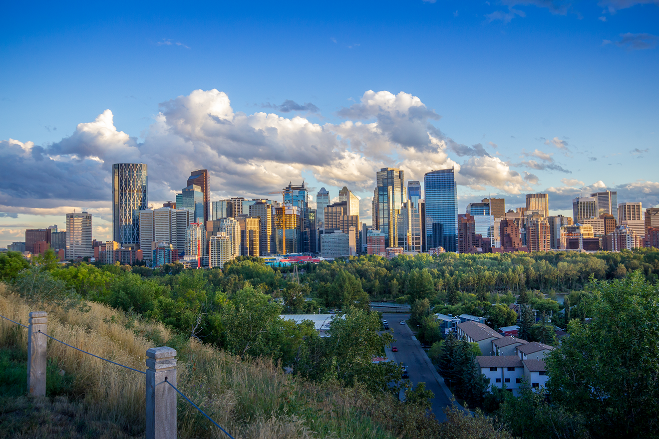 Photo of the Calgary, Alberta skyline